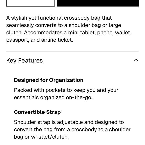 Lo & Sons Pearl Crossbody - Black Saffiano Leather - Picture 10 of 10